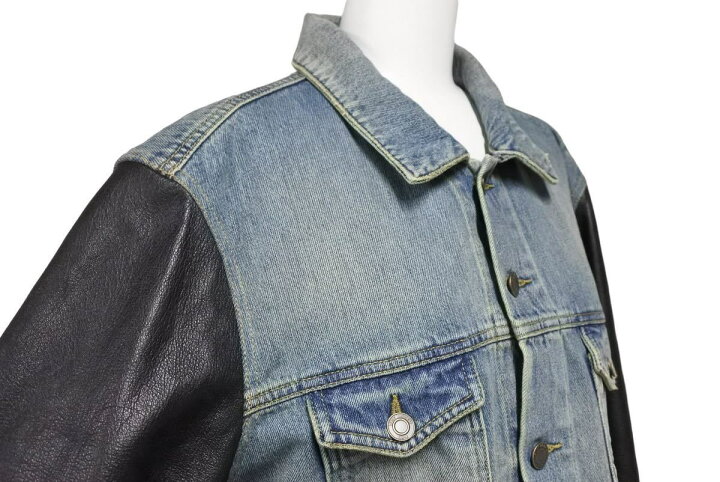 楽天市場】極美品 SAINT LAURENT サンローラン 13AW 切り替え デニム 