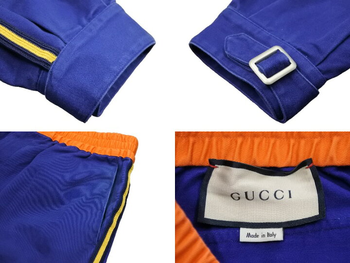 楽天市場】GUCCI グッチ パンツ サイドラインパンツ フロント  