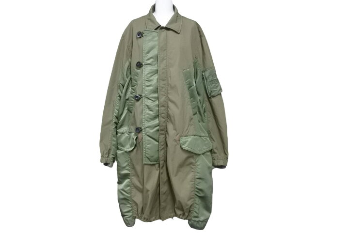 楽天市場】SACAI サカイ ミリタリージャケット ドッキング 