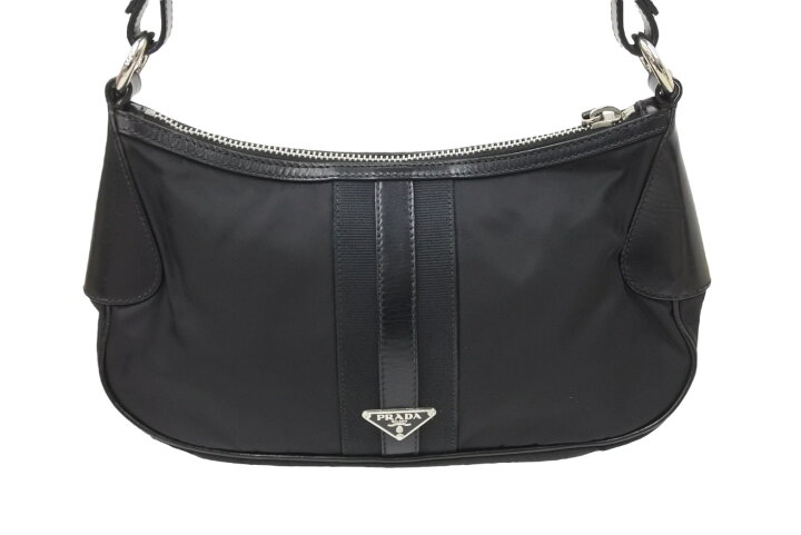 楽天市場】PRADA プラダ BR3043 ワンショルダーバッグ 三角ロゴ金具 