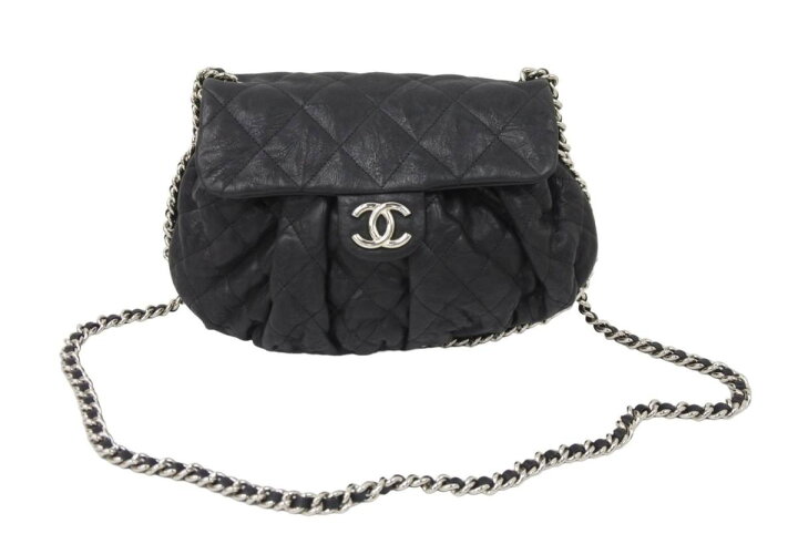 楽天市場】極美品 CHANEL シャネル マトラッセ チェーンアラウンド  