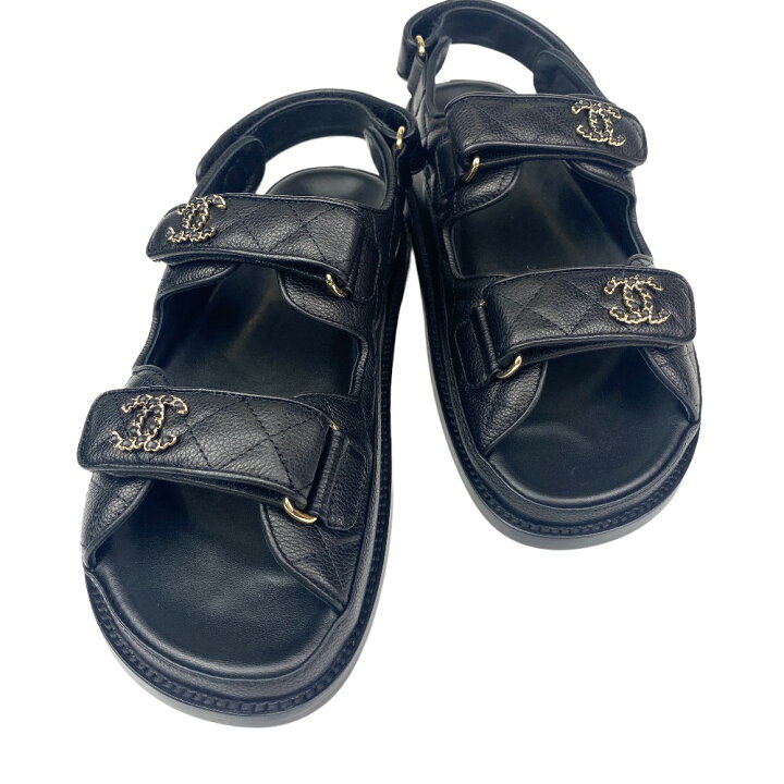 楽天市場】[USED/中古]CHANEL シャネル サンダル ココマーク フット 