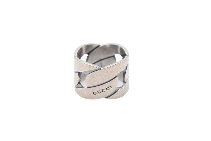 楽天市場】GUCCI グッチ Gチェーンモチーフリング 指輪 19号 シルバー 