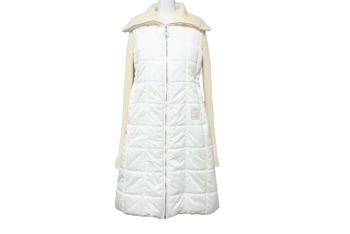 楽天市場】CHANEL シャネル スポーツライン リブニット 切り替え 