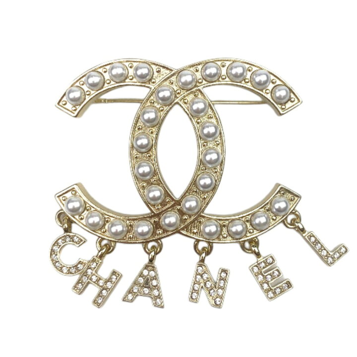 楽天市場】[USED/中古]CHANEL シャネル ブローチ ココマーク パール  