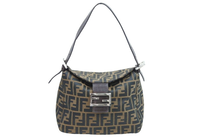 楽天市場】FENDI フェンディ ハンドバッグ 222826426 ズッカ柄  
