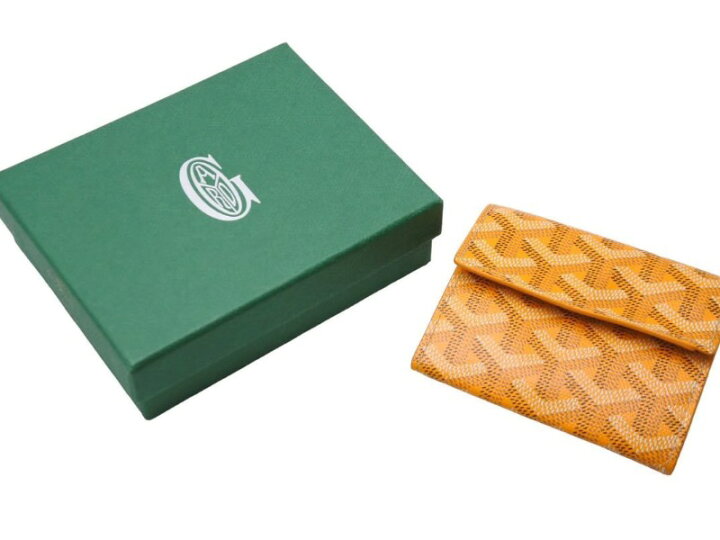 楽天市場】GOYARD ゴヤール コインケース イエロー マリニー 