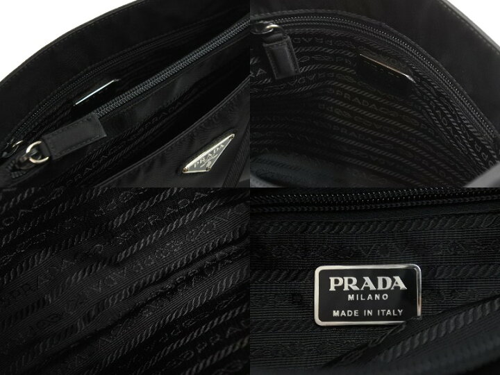 楽天市場】PRADA プラダ トートバッグ B6243 ブラック ナイロン 
