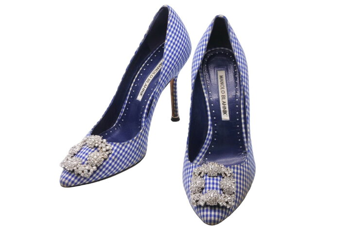 楽天市場】MANOLO BLAHNIK マノロブラニク ハンギシ 36 1/2 ライン 