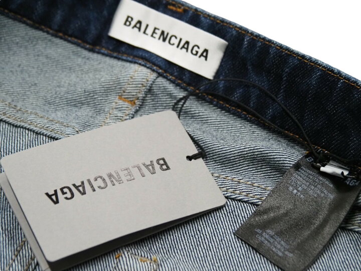 楽天市場】新品未使用品 BALENCIAGA バレンシアガ デニムスカート 