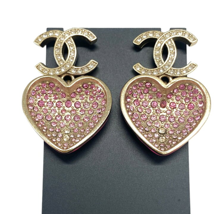 楽天市場】[USED/中古]CHANEL シャネル ピアス ココマーク ライン  