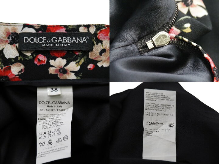 楽天市場】極美品 DOLCE&GABBANA ドルチェアンドガッバーナ 花柄 