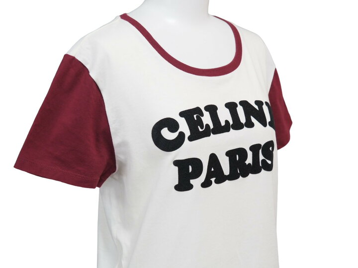 楽天市場】極美品 CELINE セリーヌ ロゴ 半袖Tシャツ エディ期 現行  