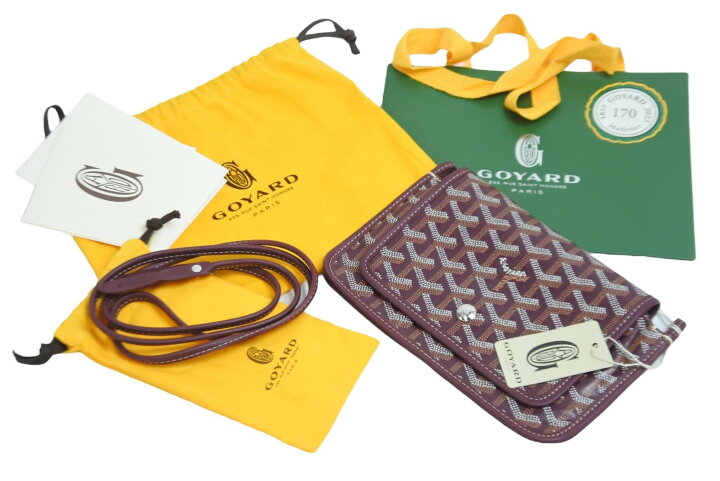 楽天市場】新品未使用 GOYARD ゴヤール ショルダーバッグ プリュメ 