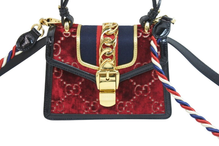 楽天市場】GUCCI グッチ 2WAYショルダーバッグ シルヴィ 470270493075 