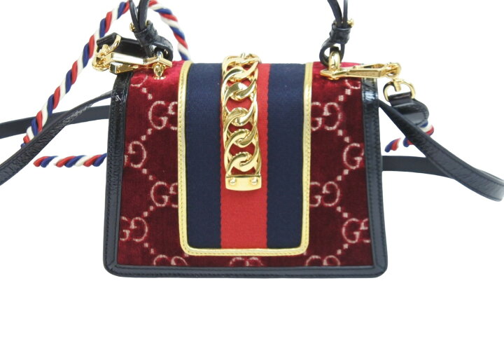 楽天市場】GUCCI グッチ 2WAYショルダーバッグ シルヴィ 470270493075 