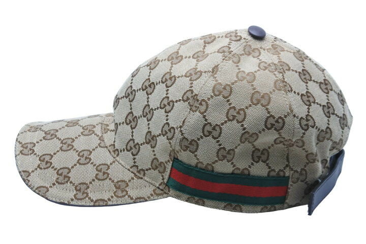 楽天市場】極美品 GUCCI グッチ ベースボールキャップ 帽子 GG 