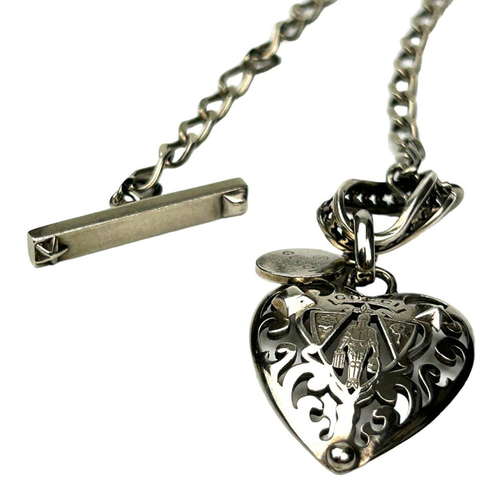 楽天市場】[USED/中古]GUCCI グッチ ネックレス・チョーカー ハート  