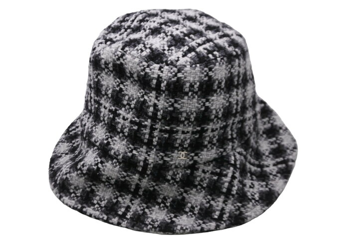 楽天市場】極美品 CHANEL シャネル バケットハット ココマーク 