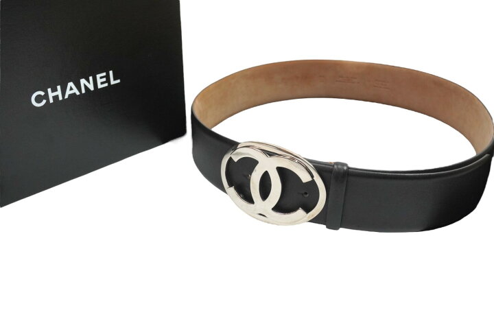 楽天市場】希少サイズ CHANEL シャネル ココマーク ベルト 90/36 