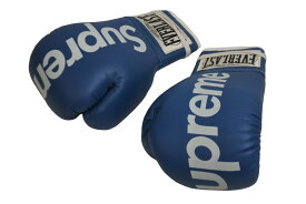 Supreme シュプリーム EVERLAST エバーラスト 手袋 ボクシンググローブ 08AW レザー ブルー 美品 中古 54240