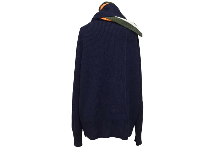 楽天市場】Sacai サカイ ニット ジップアップセーター トップス ラップ 