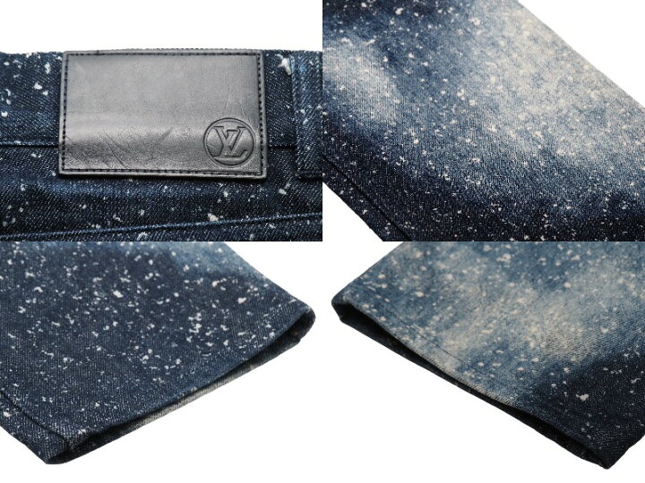 楽天市場】LOUIS VUITTON ルイ・ヴィトン ギャラクシー デニムパンツ  