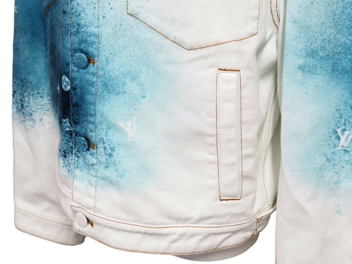 楽天市場】LouisVuitton ルイヴィトン 23SS スプレーデニムジャケット 