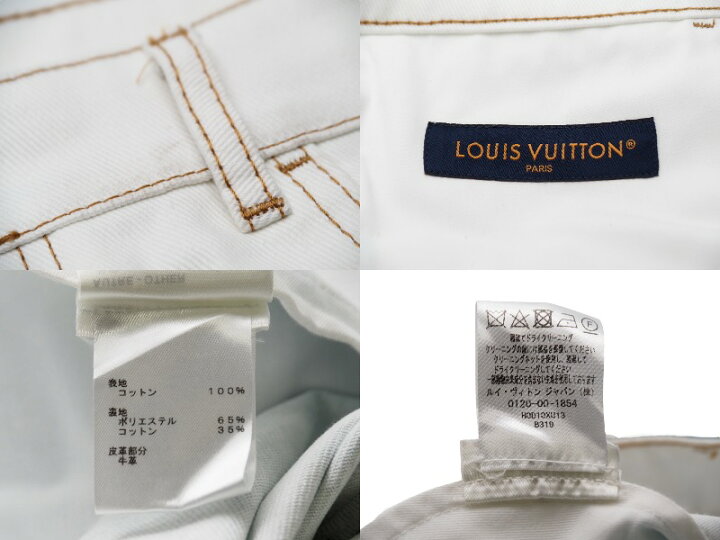 楽天市場】LOUISVUITTON ルイヴィトン 2023SS スプレーデニムパンツ 