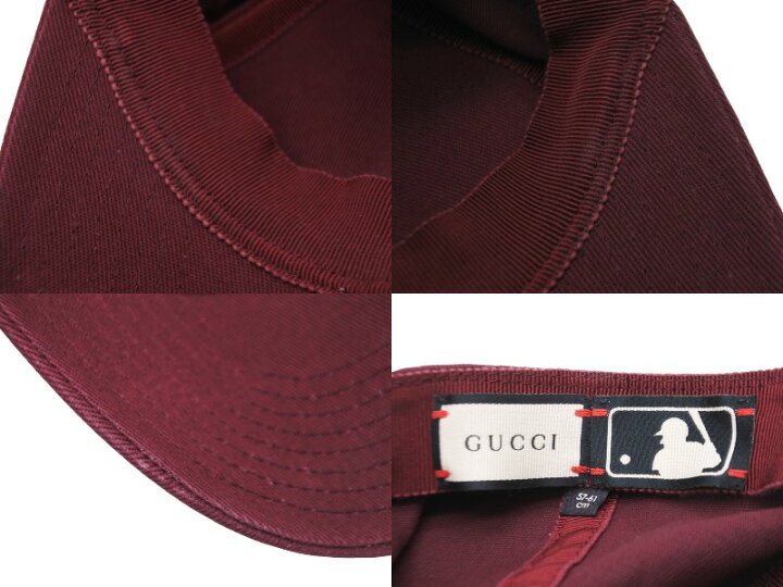 楽天市場】GUCCI グッチ NY YANKEES ニューヨークヤンキース キャップ 