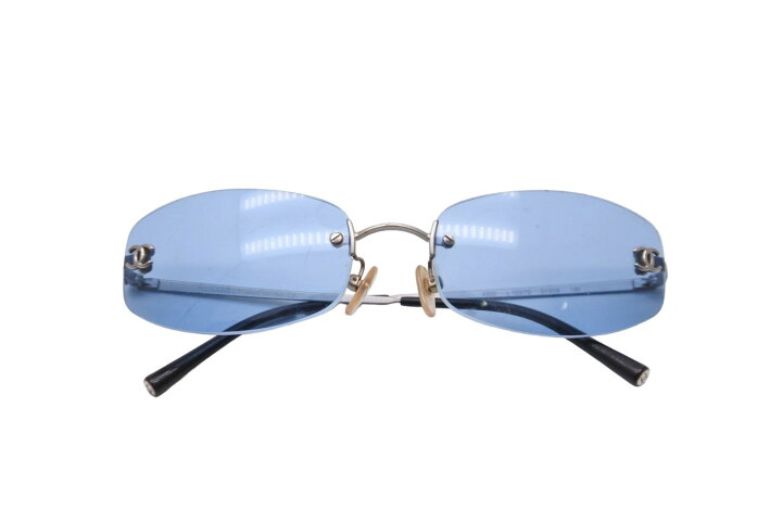 楽天市場】CHANEL シャネル ココマーク サングラス 4002 ブルー  