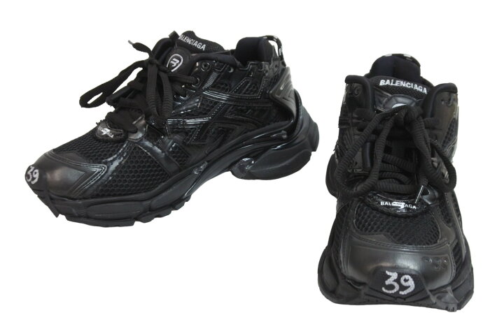 楽天市場】極美品 BALENCIAGA バレンシアガ スニーカー RUNNER 