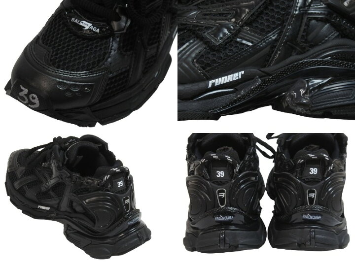 楽天市場】極美品 BALENCIAGA バレンシアガ スニーカー RUNNER 