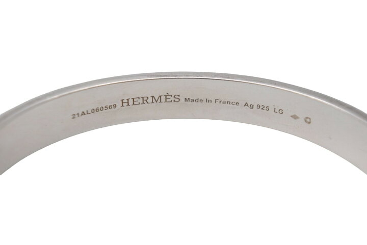 楽天市場】HERMES エルメス ブレスレット バングル Collier de Chien 