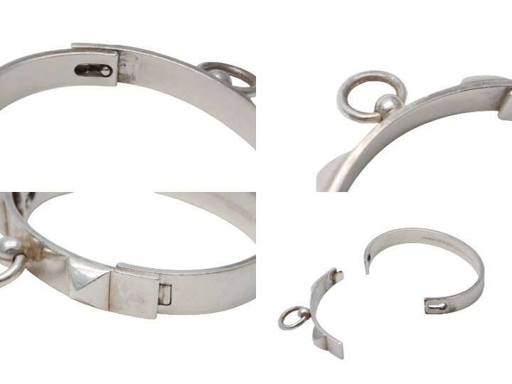 楽天市場】HERMES エルメス ブレスレット バングル Collier de Chien 