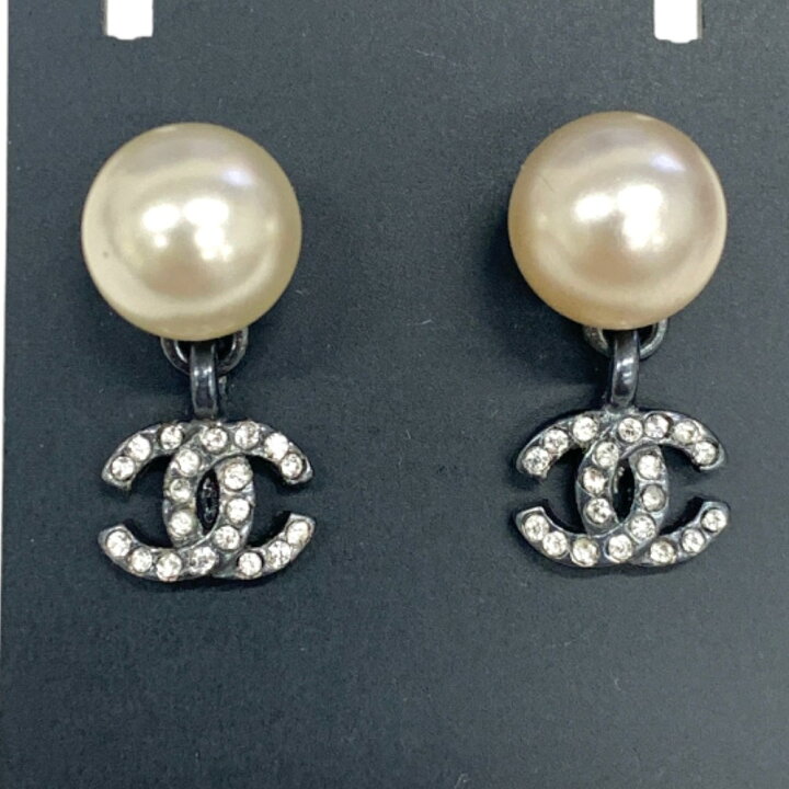 楽天市場】[USED/中古]CHANEL シャネル ピアス ココマーク ライン 