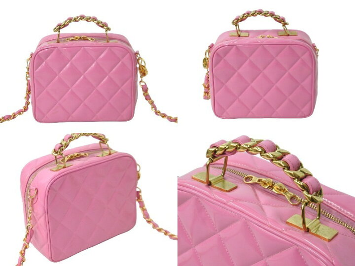 楽天市場】クラウディア期 CHANEL シャネル マトラッセ バニティバッグ 