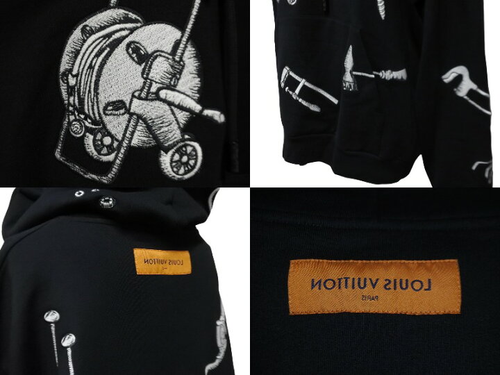 楽天市場】極美品 LOUIS VUITTON ルイヴィトン パーカー LVマルチ