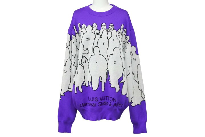 楽天市場】新品同様 LOUIS VUITTON ルイヴィトン ニット セーター  