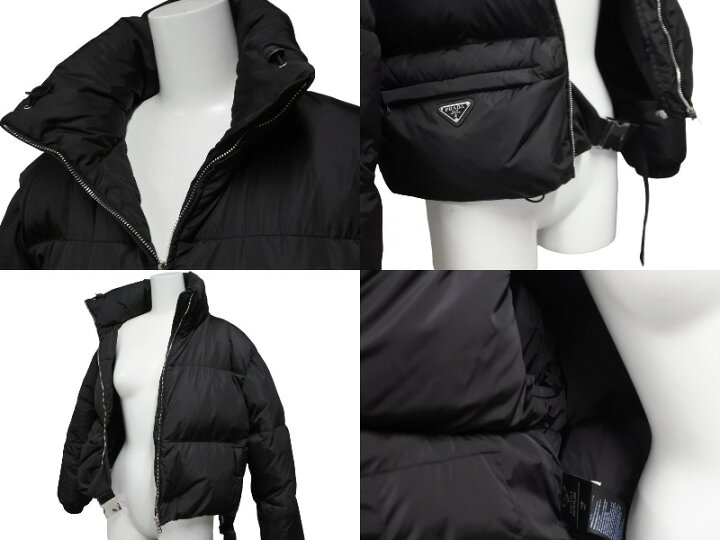 楽天市場】PRADA プラダ Re Nylon パファーショートダウンジャケット 