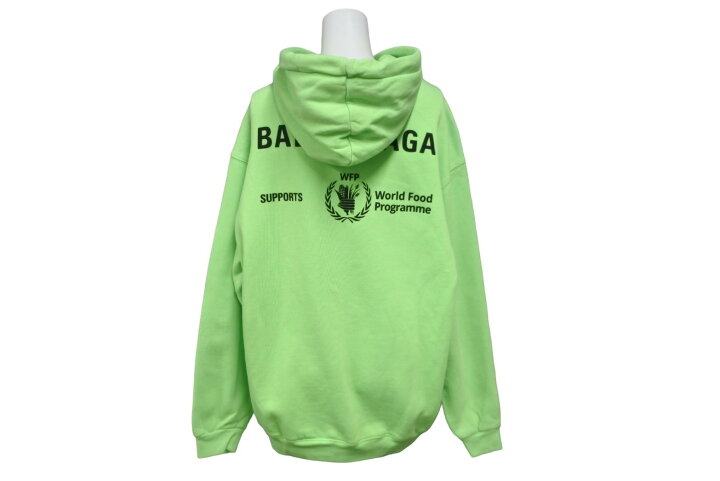 楽天市場】BALENCIAGA バレンシアガ パーカー WFP 2020 グリーン 