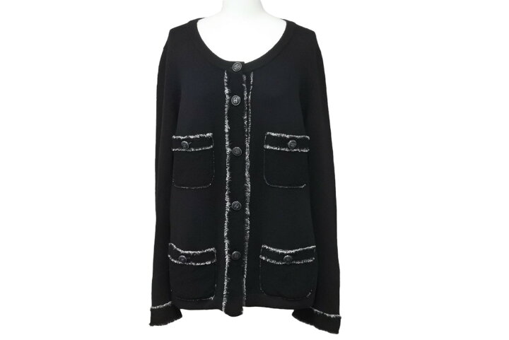 楽天市場】CHANEL シャネル カーディガン ココマークボタン  