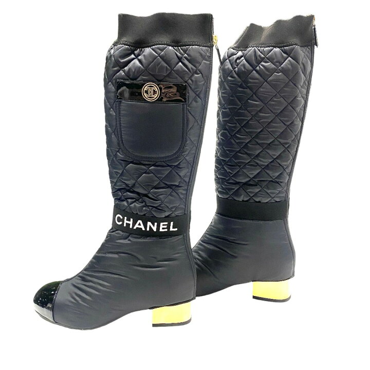 楽天市場】[USED/中古]CHANEL シャネル ブーツ 2wayブーツ ココマーク 