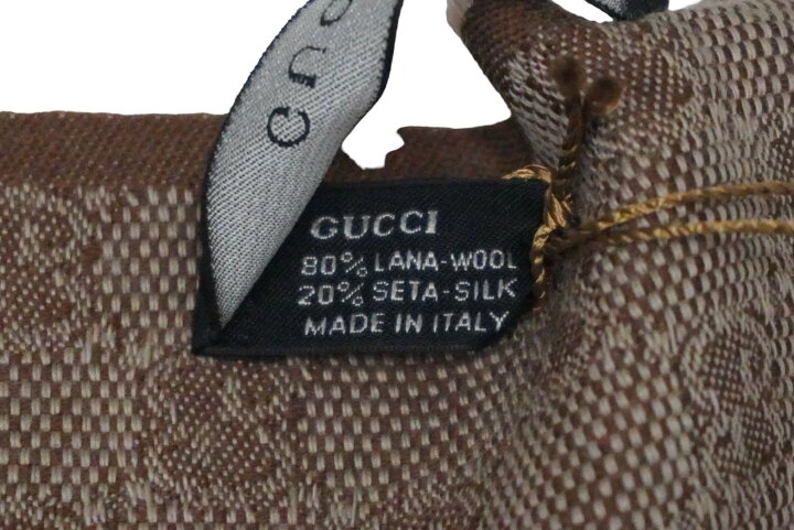 楽天市場】新品未使用 GUCCI グッチ マフラー ストール ショール GG総  