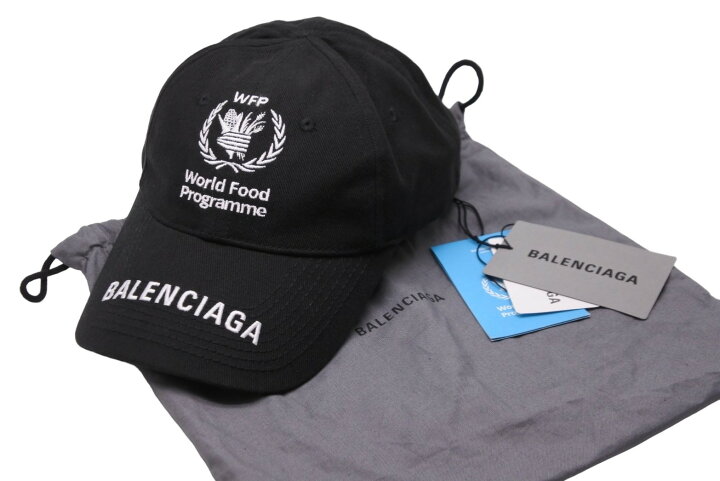 楽天市場】新品未使用 BALENCIAGA バレンシアガ WFP キャップ ロー  