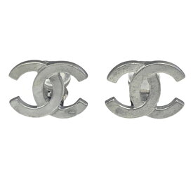 [USED/中古]CHANEL シャネル イヤリング ココマーク マットシルバー 05P B（目立った傷や汚れなし）ランク 中古 tdc-001750-4d