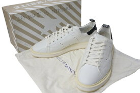 OFF-WHITE x Golden Goose Deluxe Brand オフホワイト ゴールデングース ヴァージル アブロー スニーカー サイズ45 良品 中古 55682