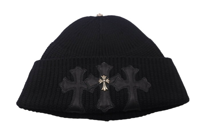 楽天市場】新品未使用 CHROME HEARTS クロムハーツ ニット帽 
