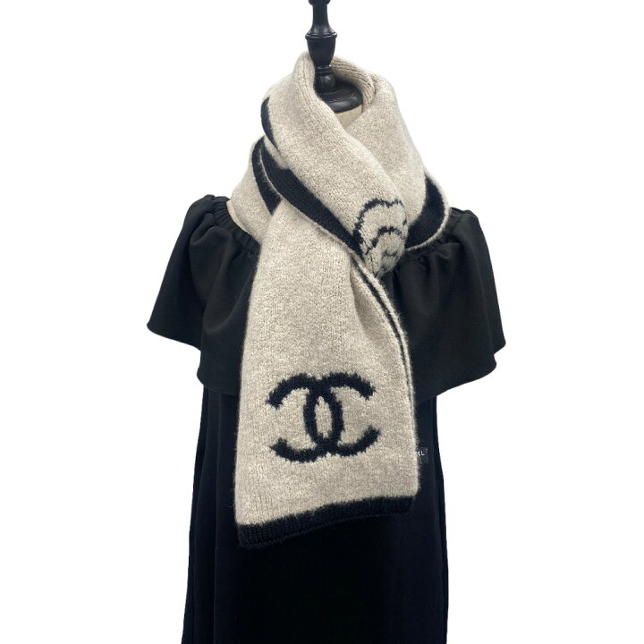 楽天市場】[USED/中古]CHANEL シャネル マフラー・ショール ココマーク 
