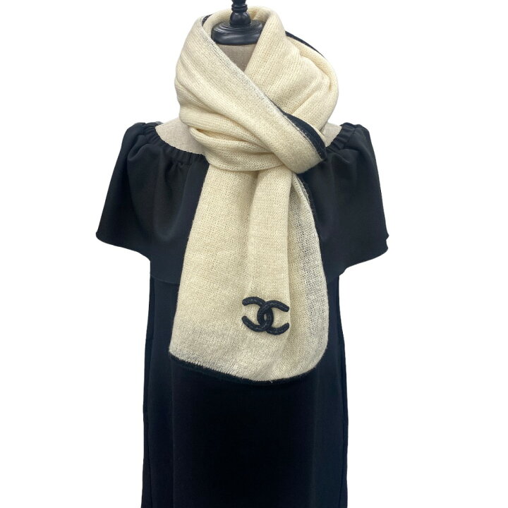 楽天市場】[USED/中古]CHANEL シャネル マフラー・ショール ココマーク  